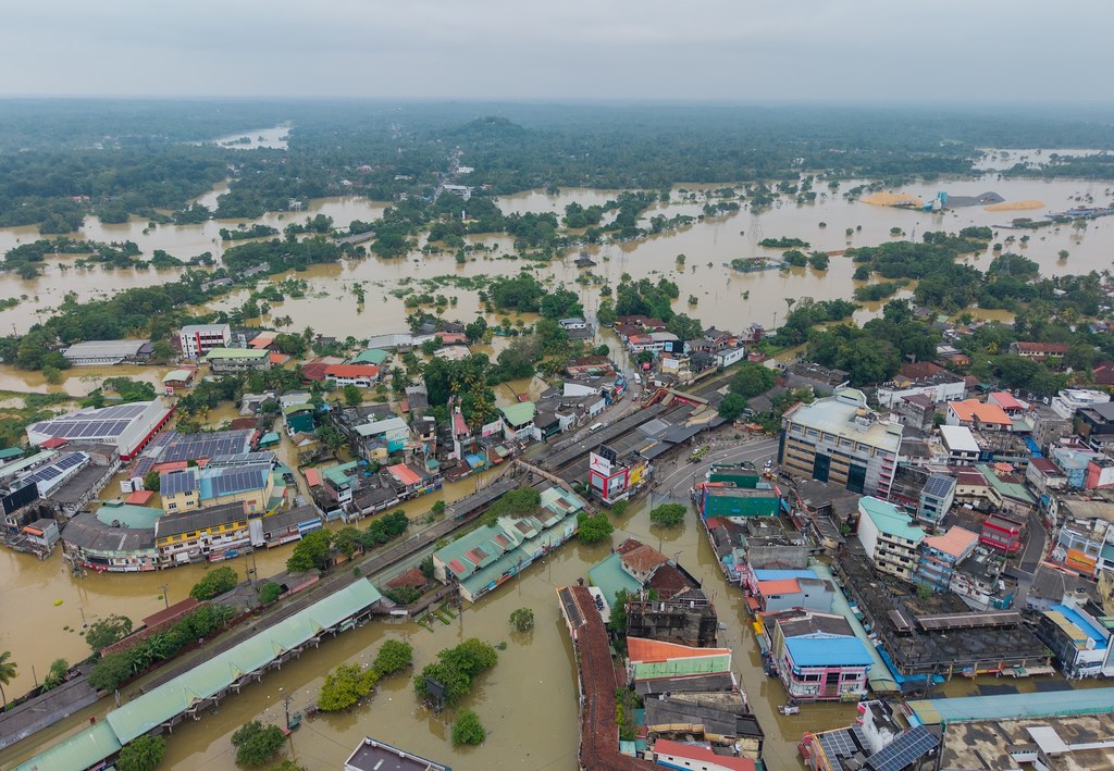 热带气旋“迪特瓦”引发的洪灾致使科伦坡甘帕哈地区遭受最严重的破坏。